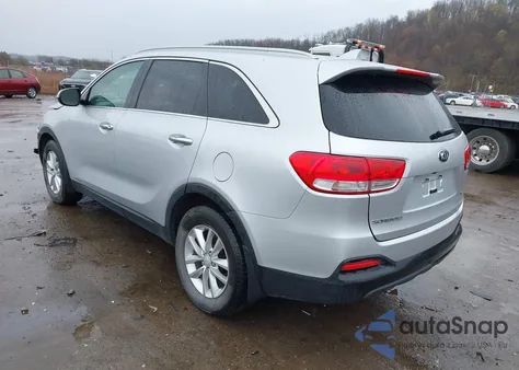 2016 Kia Sorento 3.3L Lx from USA, damaged, VIN 5XYPGDA52GG112735